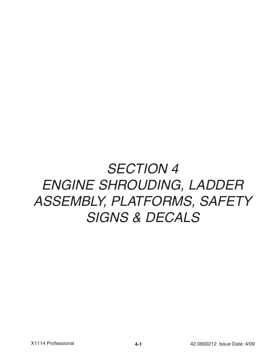 Ag-Bag X1114 Bagger User Manual | Page 59 / 262