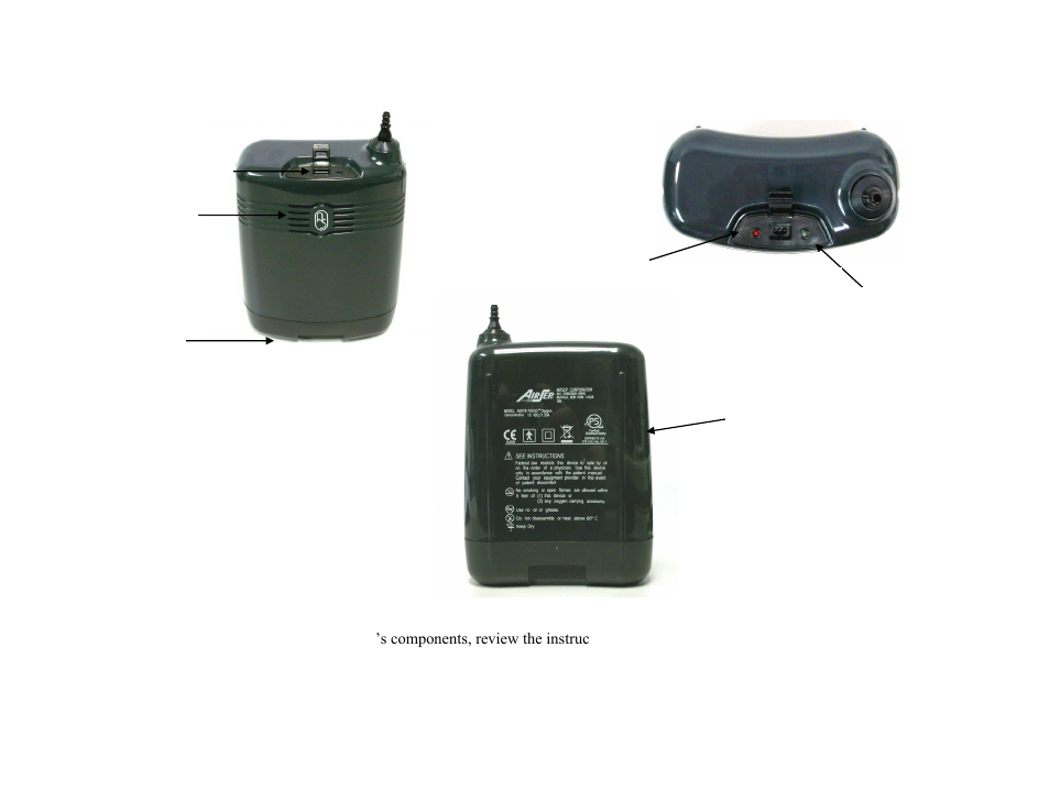 Focus unit components | AirSep MN170-1 D User Manual | Page 24 / 40