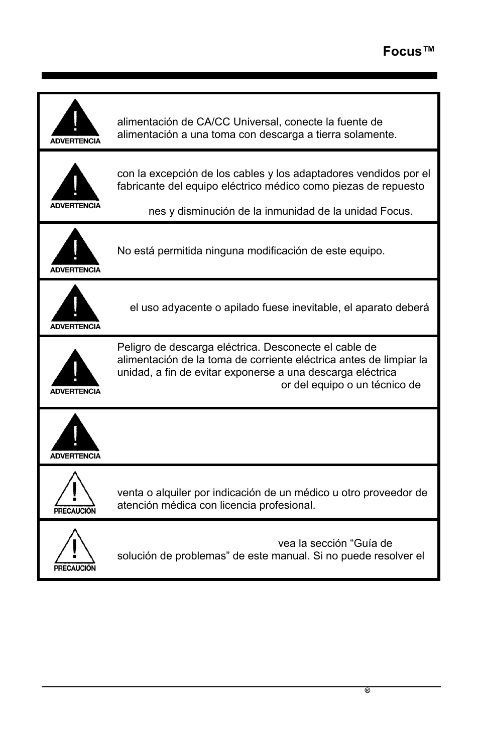 Focus | AirSep MN172-1 User Manual | Page 102 / 502