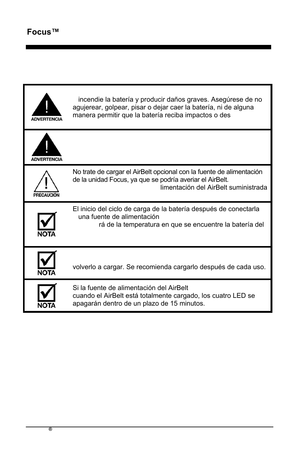 Focus™ es | AirSep MN172-1 User Manual | Page 107 / 502