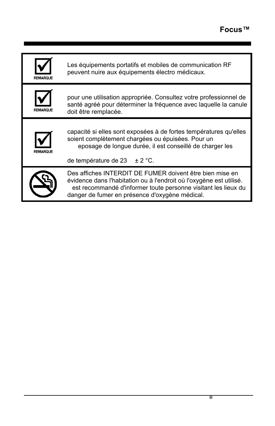 Fr focus | AirSep MN172-1 User Manual | Page 14 / 502
