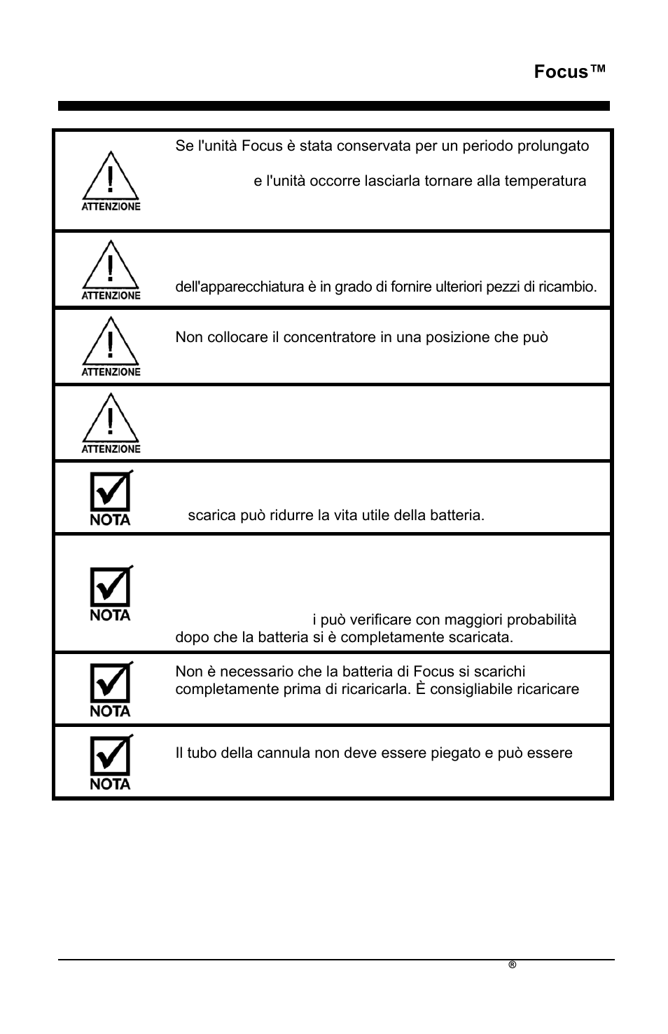 Focus | AirSep MN172-1 User Manual | Page 240 / 502