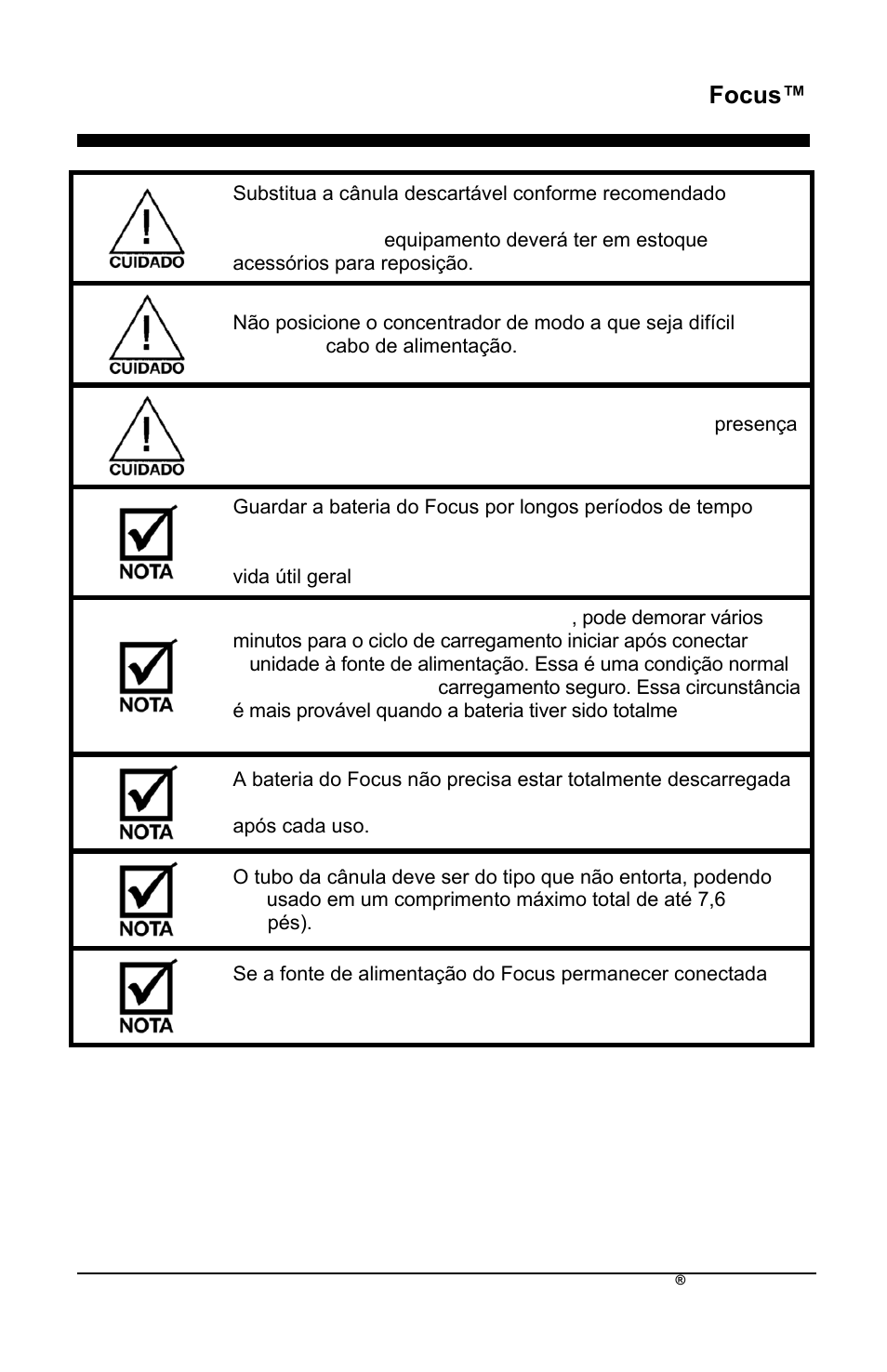 Focus | AirSep MN172-1 User Manual | Page 332 / 502