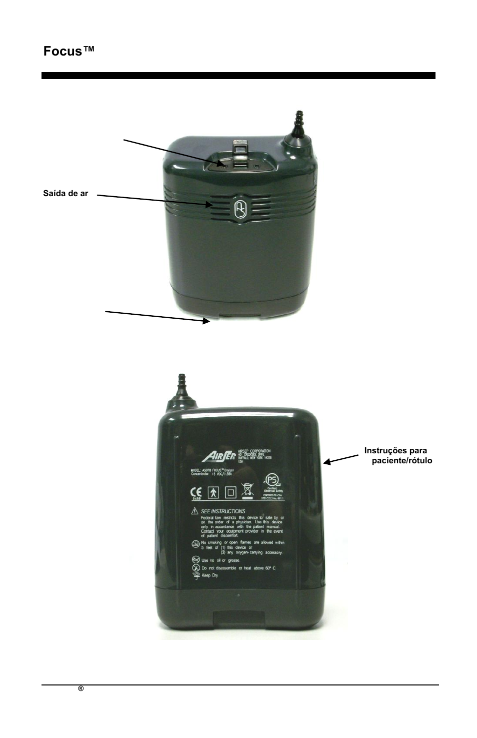 Focus™ pt | AirSep MN172-1 User Manual | Page 349 / 502