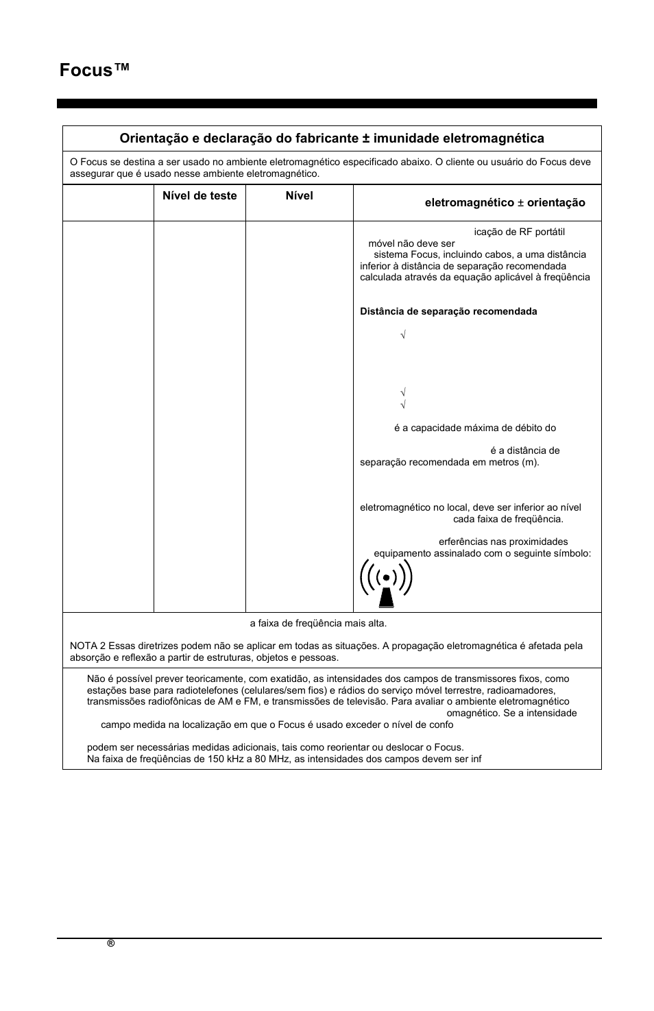 Focus™ pt, Airsep | AirSep MN172-1 User Manual | Page 365 / 502