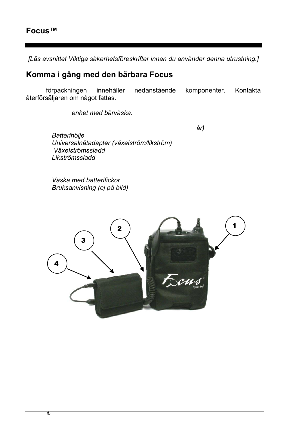 Focus™ sv | AirSep MN172-1 User Manual | Page 381 / 502