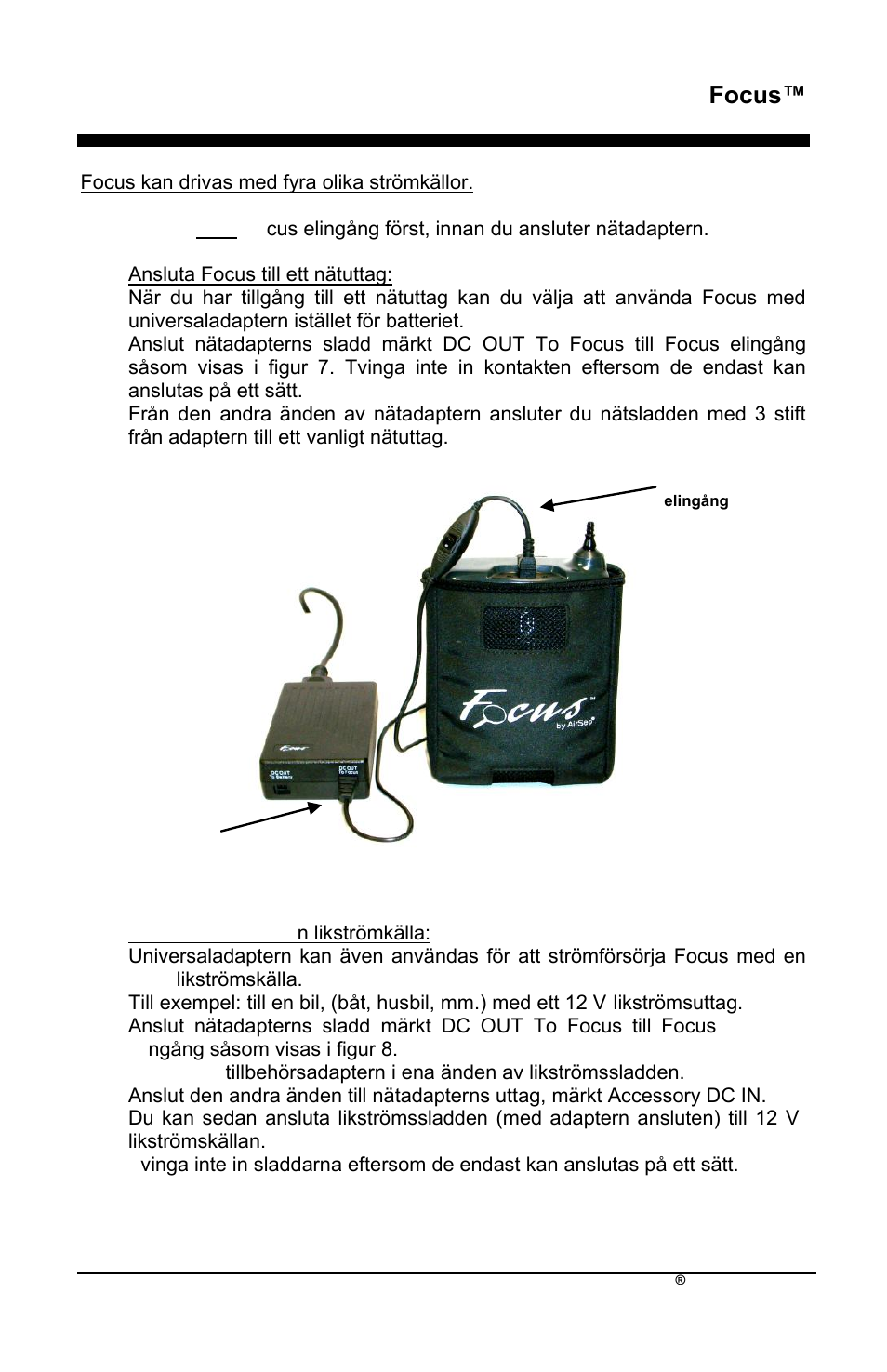 Focus | AirSep MN172-1 User Manual | Page 384 / 502