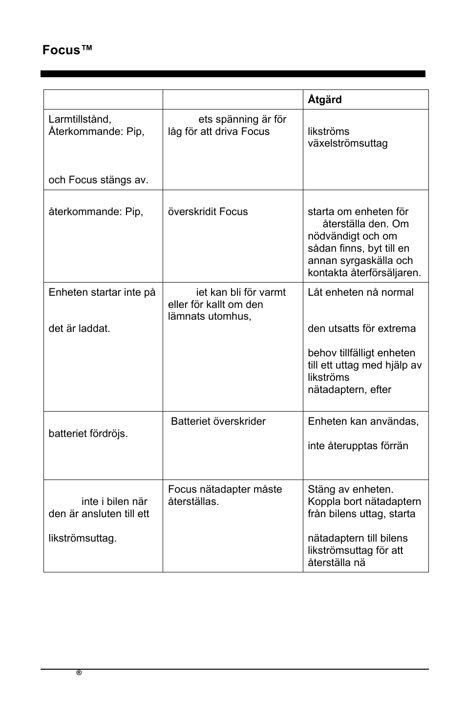 Focus™ sv | AirSep MN172-1 User Manual | Page 405 / 502