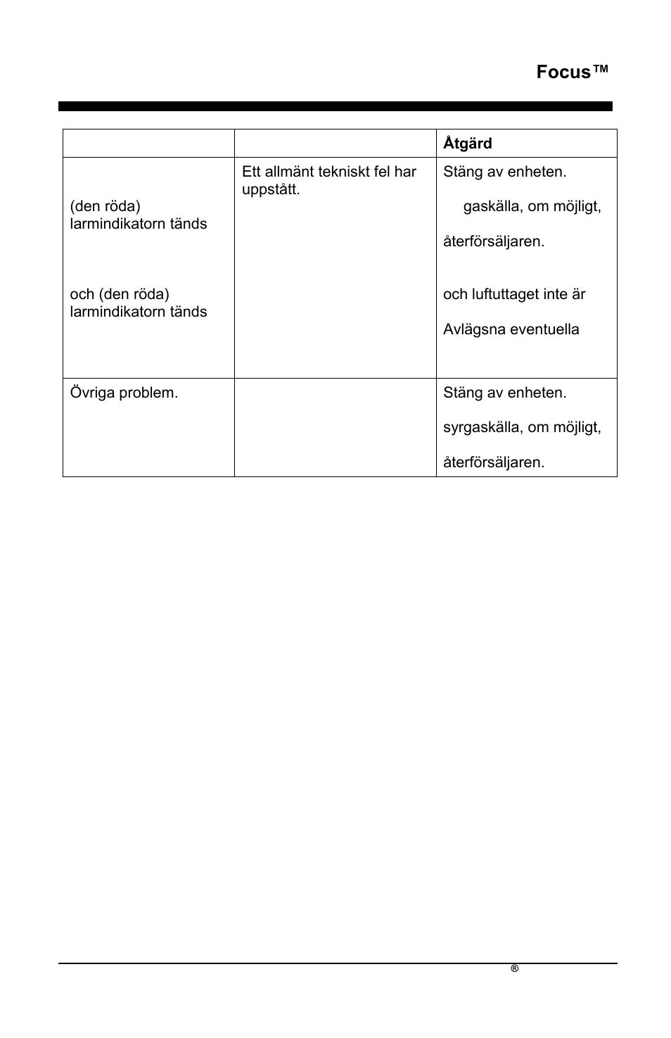 Focus | AirSep MN172-1 User Manual | Page 406 / 502