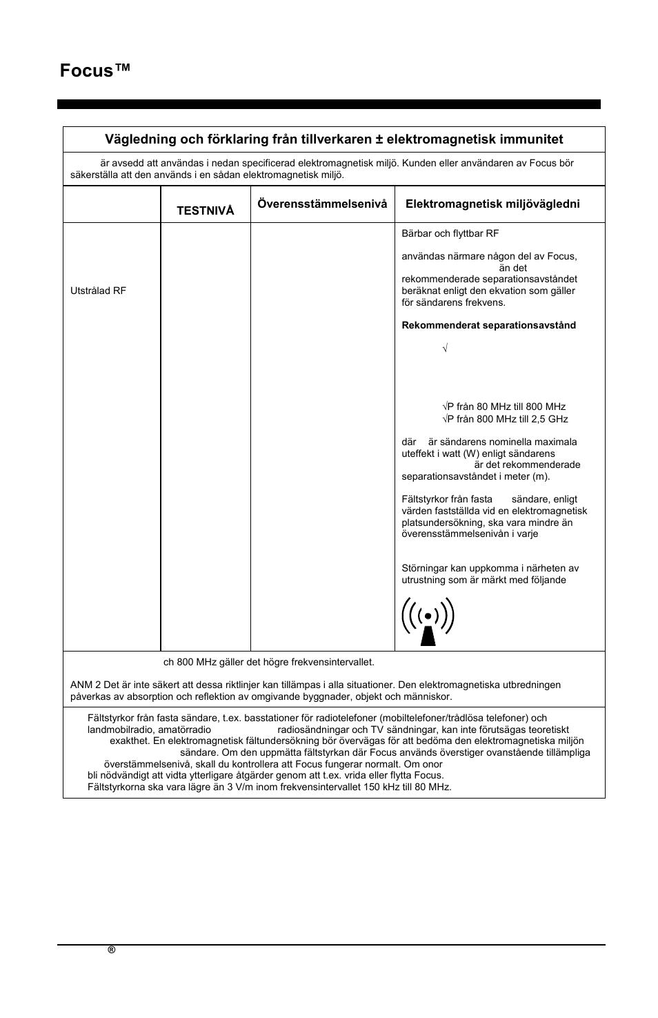 Focus™ sv, Airsep | AirSep MN172-1 User Manual | Page 409 / 502