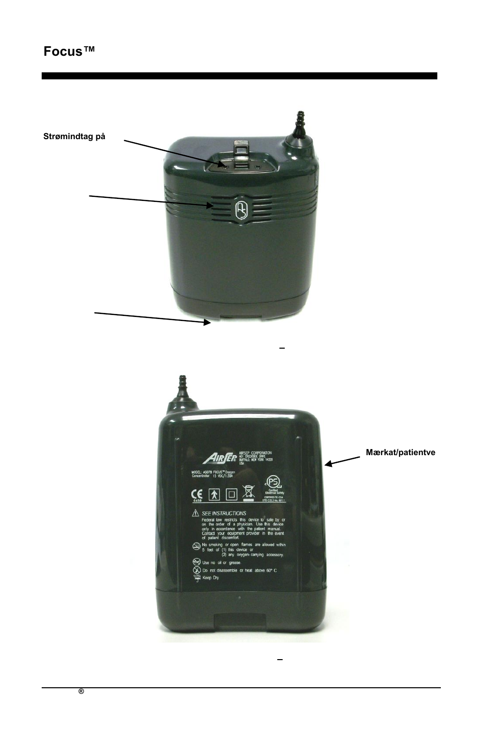 Focus™ da | AirSep MN172-1 User Manual | Page 437 / 502