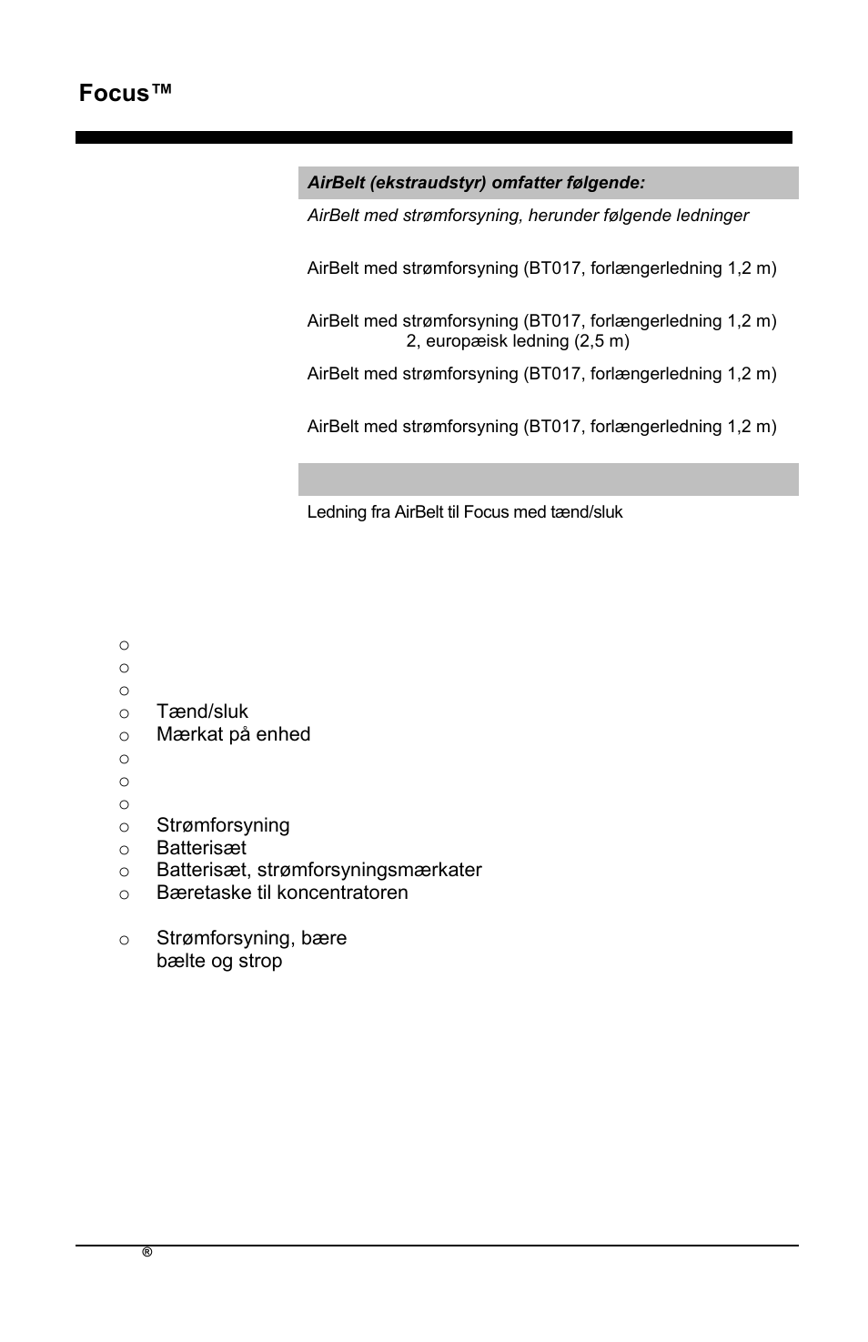 Focus™ da | AirSep MN172-1 User Manual | Page 447 / 502