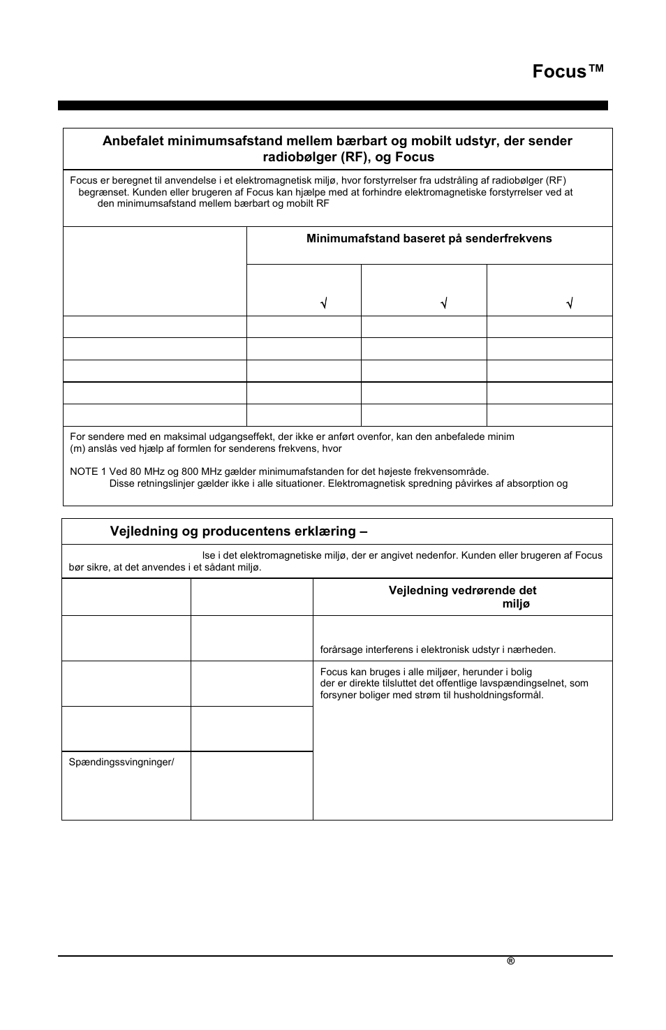 Focus, Da-40 airsep | AirSep MN172-1 User Manual | Page 454 / 502