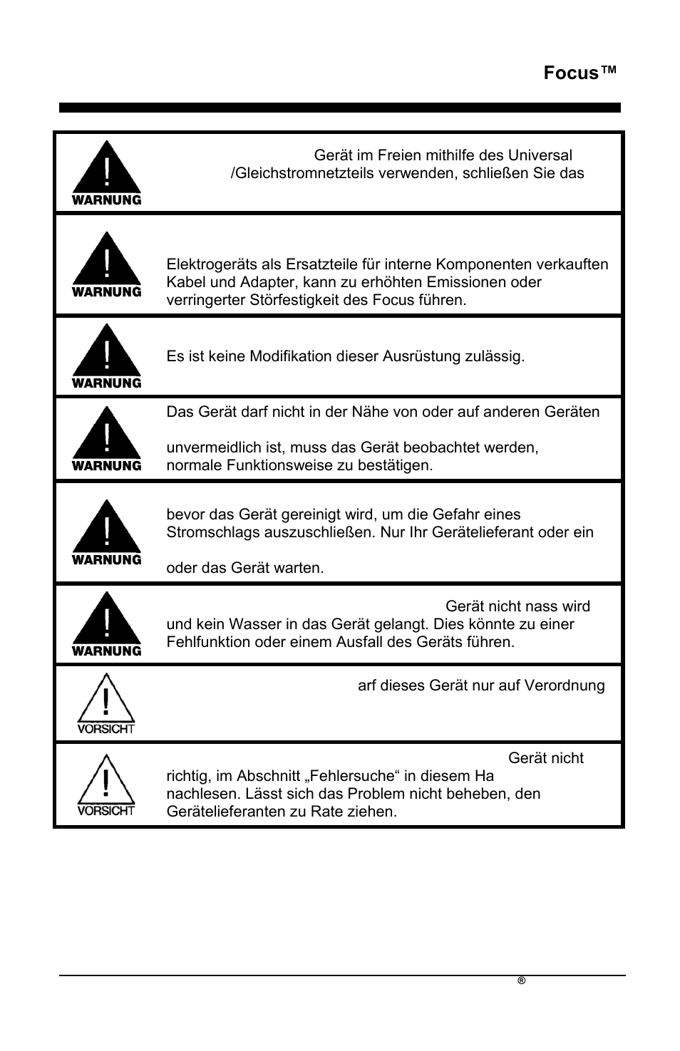 Focus | AirSep MN172-1 User Manual | Page 56 / 502