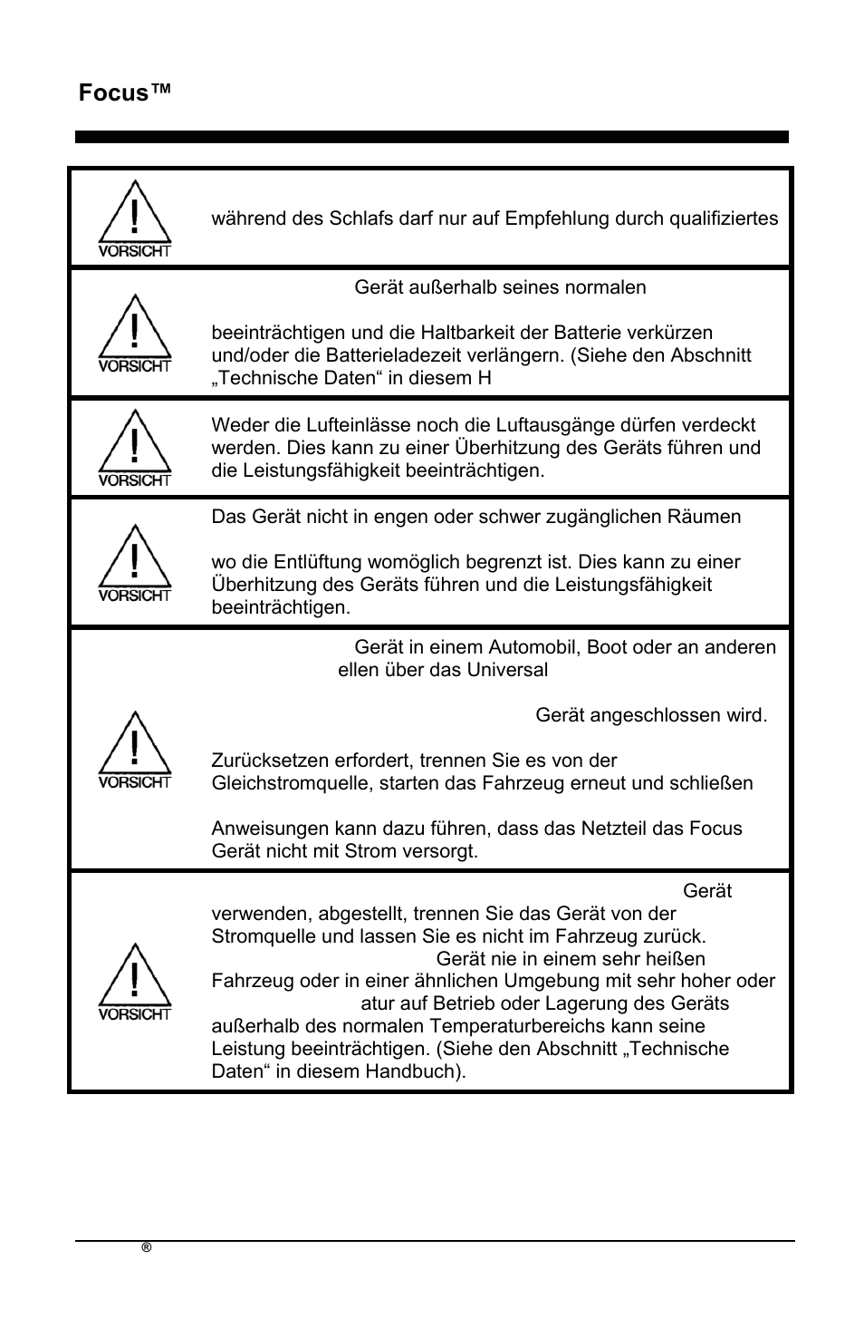 Focus™ de | AirSep MN172-1 User Manual | Page 57 / 502