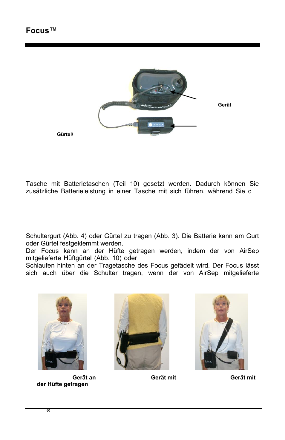 Focus™ de | AirSep MN172-1 User Manual | Page 67 / 502
