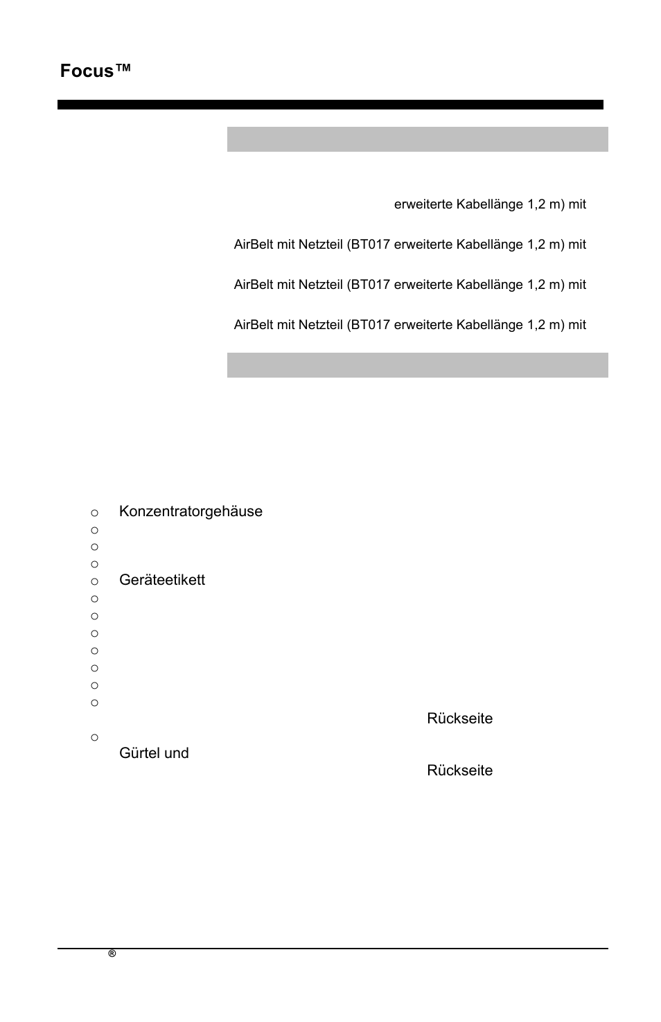 Focus™ de | AirSep MN172-1 User Manual | Page 85 / 502