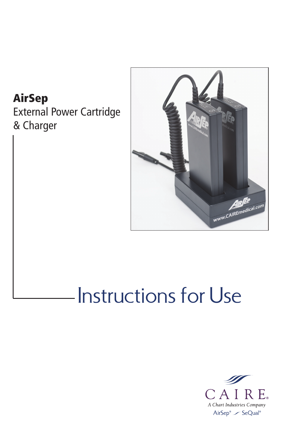 AirSep MN189-1 User Manual | 12 pages