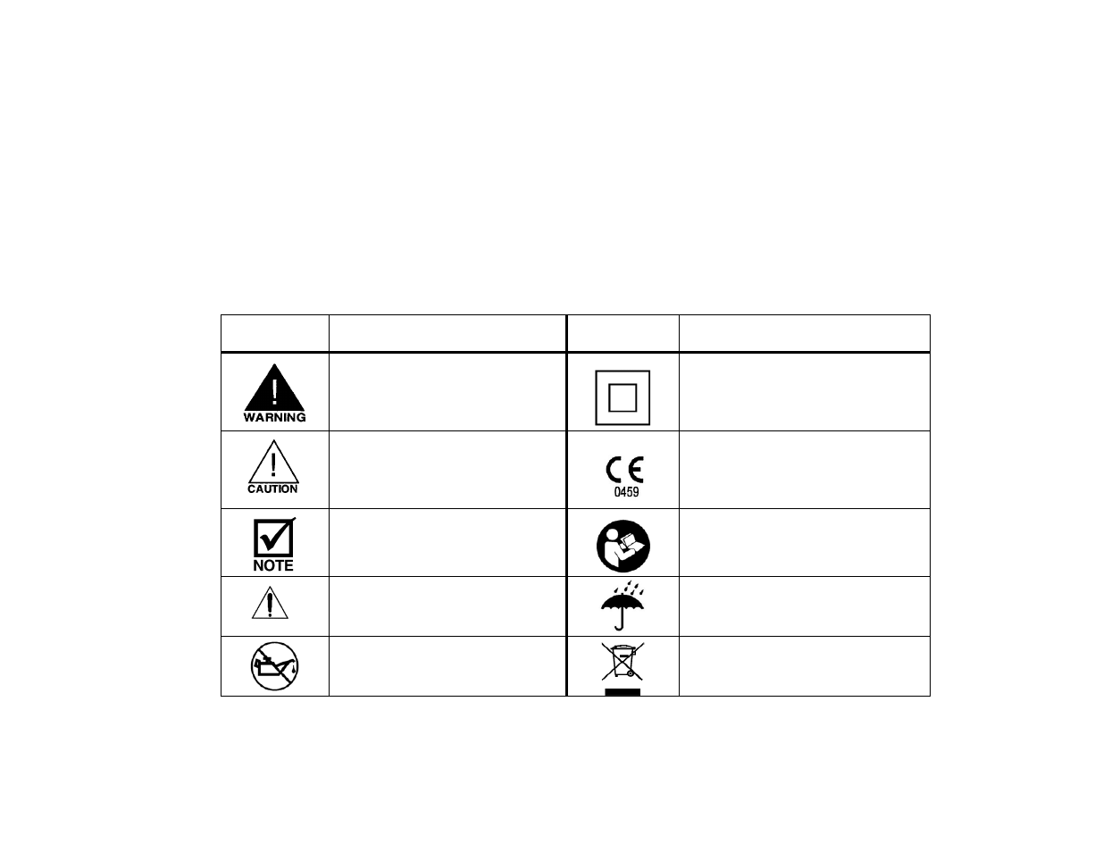 Airsep’s freestyle, Portable oxygen concentrator, Symbols | AirSep MN123-1 F User Manual | Page 5 / 45