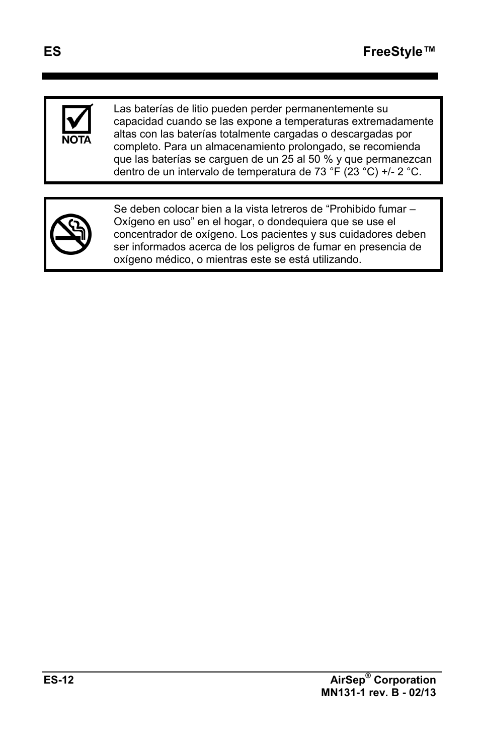 Freestyle | AirSep MN131-1 B User Manual | Page 120 / 556