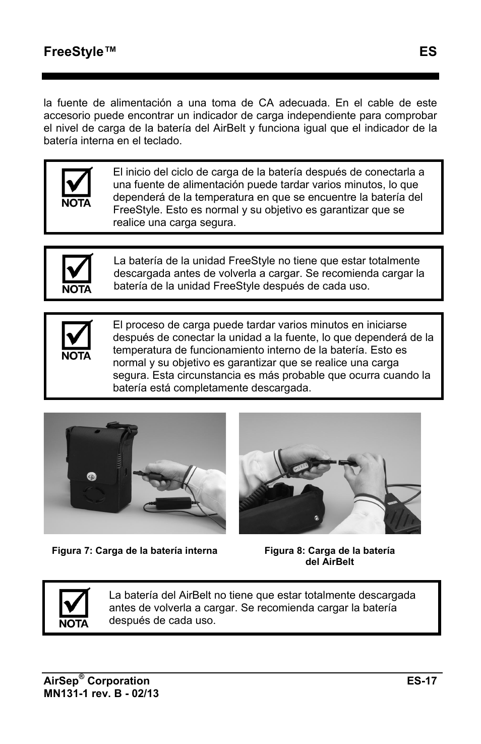 Freestyle™ es | AirSep MN131-1 B User Manual | Page 125 / 556