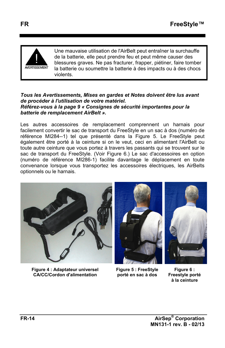 Freestyle | AirSep MN131-1 B User Manual | Page 18 / 556