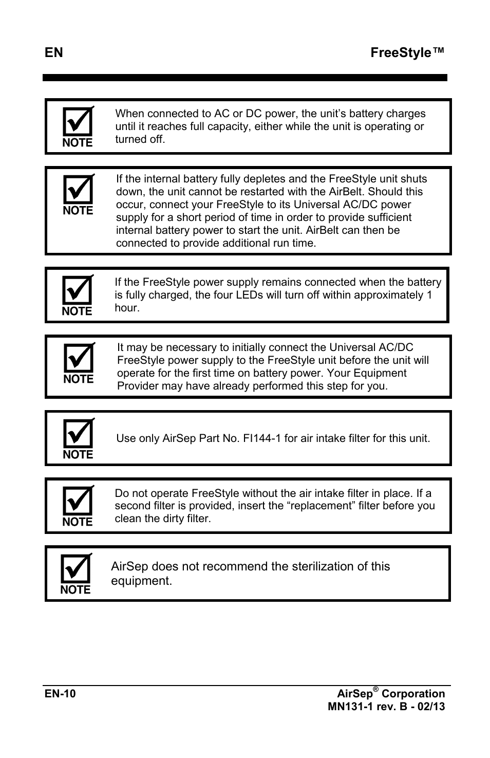 Freestyle | AirSep MN131-1 B User Manual | Page 222 / 556