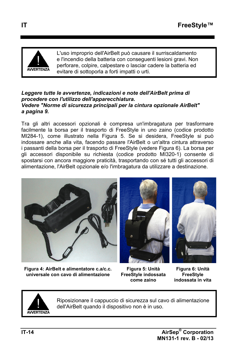 Freestyle | AirSep MN131-1 B User Manual | Page 276 / 556