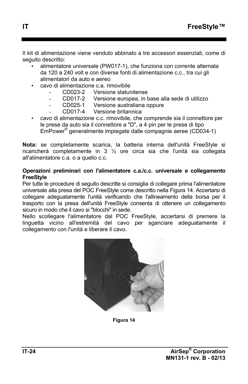 Freestyle | AirSep MN131-1 B User Manual | Page 286 / 556