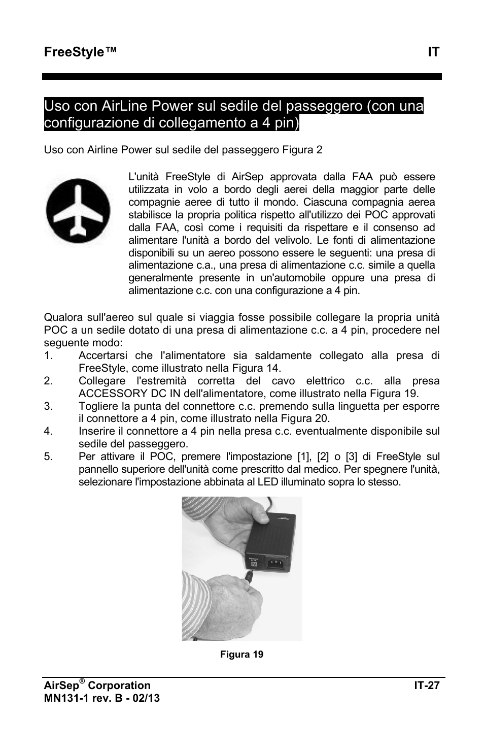 Freestyle™ it | AirSep MN131-1 B User Manual | Page 289 / 556