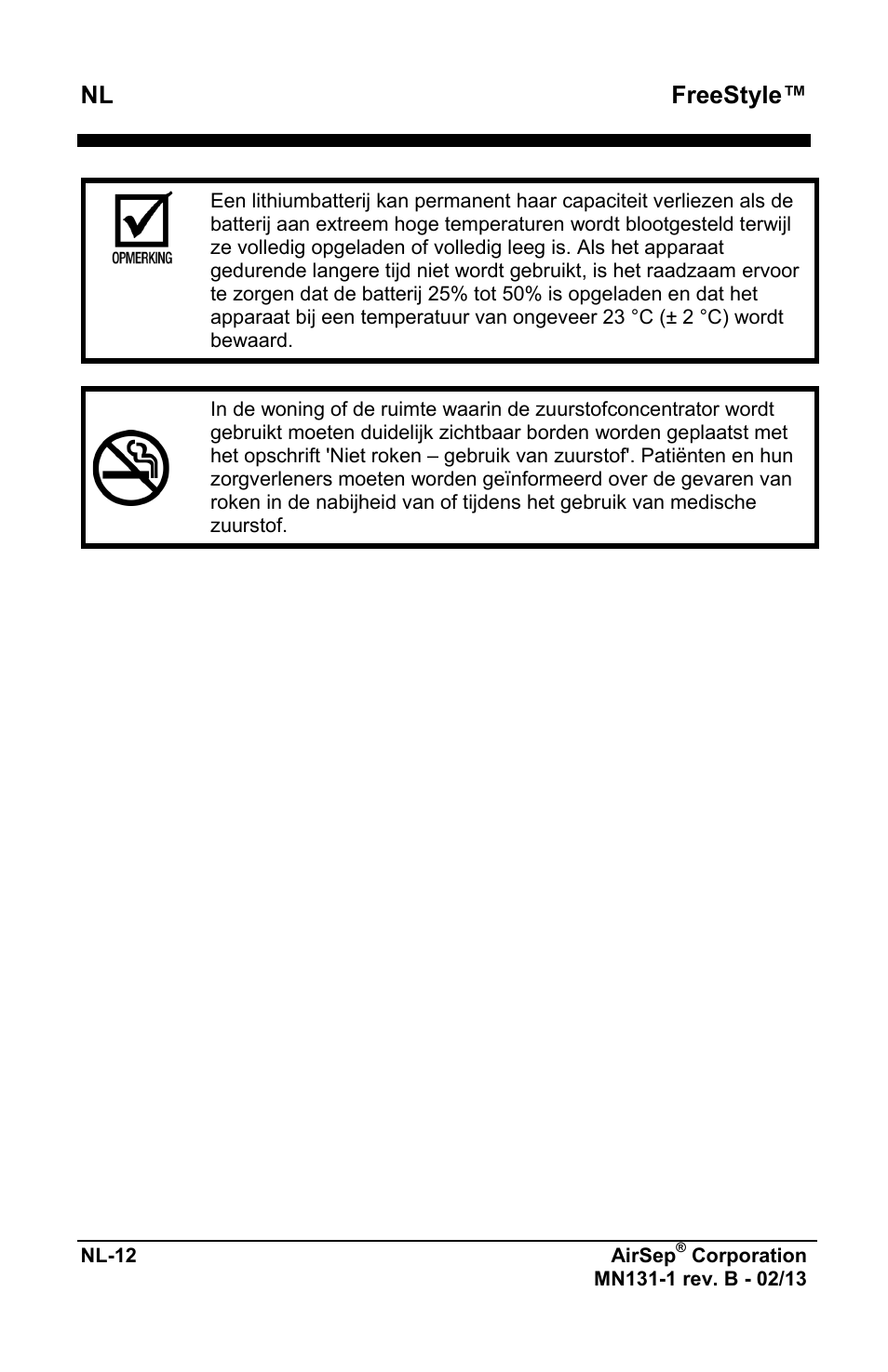 Freestyle | AirSep MN131-1 B User Manual | Page 324 / 556