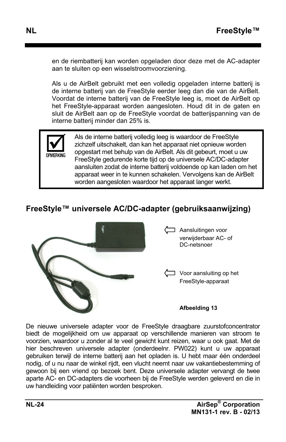 Freestyle | AirSep MN131-1 B User Manual | Page 336 / 556