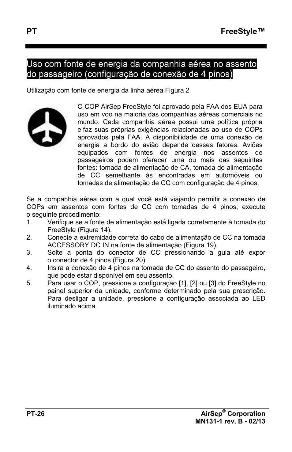 Freestyle | AirSep MN131-1 B User Manual | Page 390 / 556