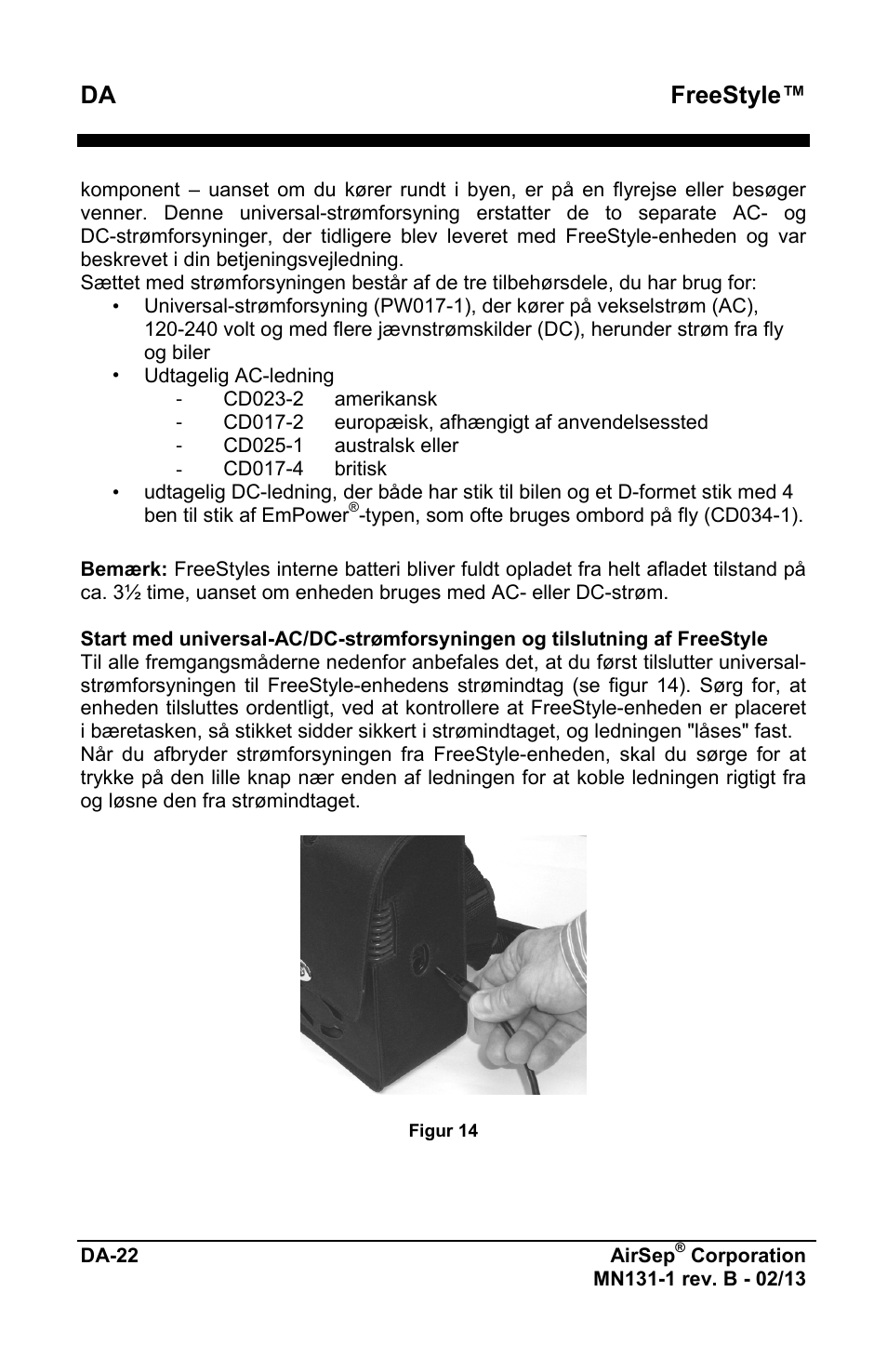 Freestyle | AirSep MN131-1 B User Manual | Page 484 / 556