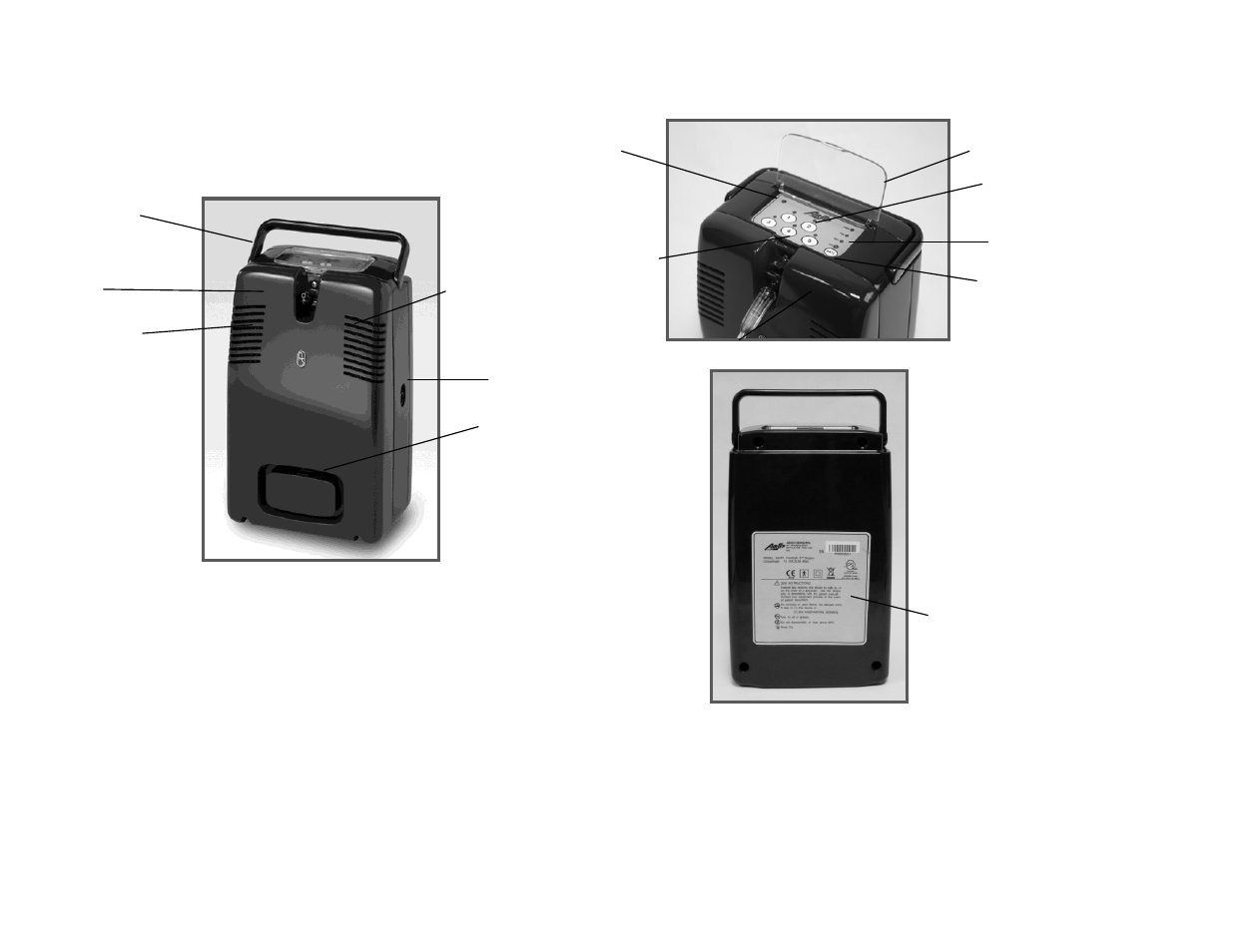 Freestyle 5 unit components | AirSep MN166-1 B User Manual | Page 20 / 40