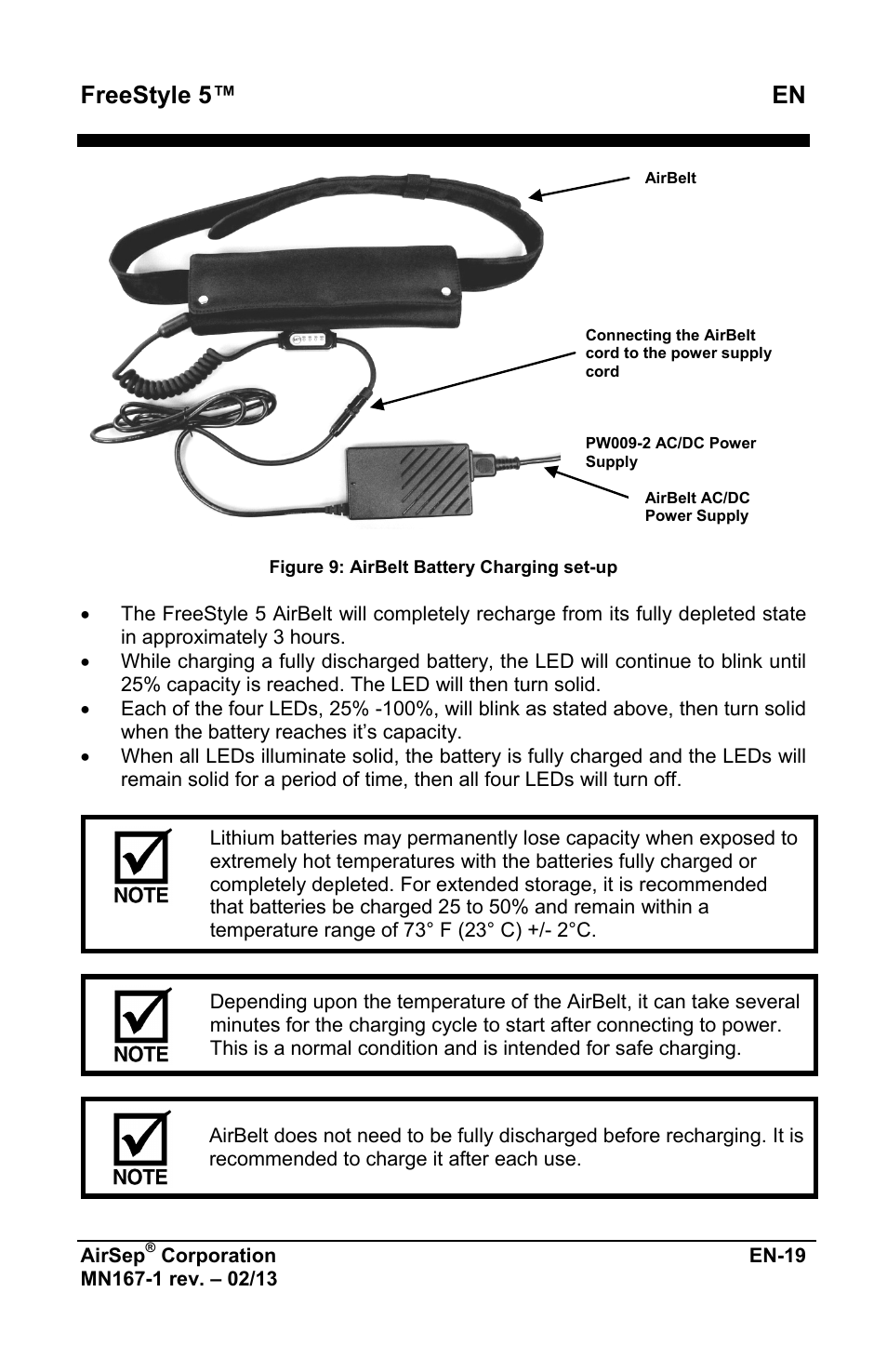 Freestyle 5™ en | AirSep MN167-1 User Manual | Page 215 / 520