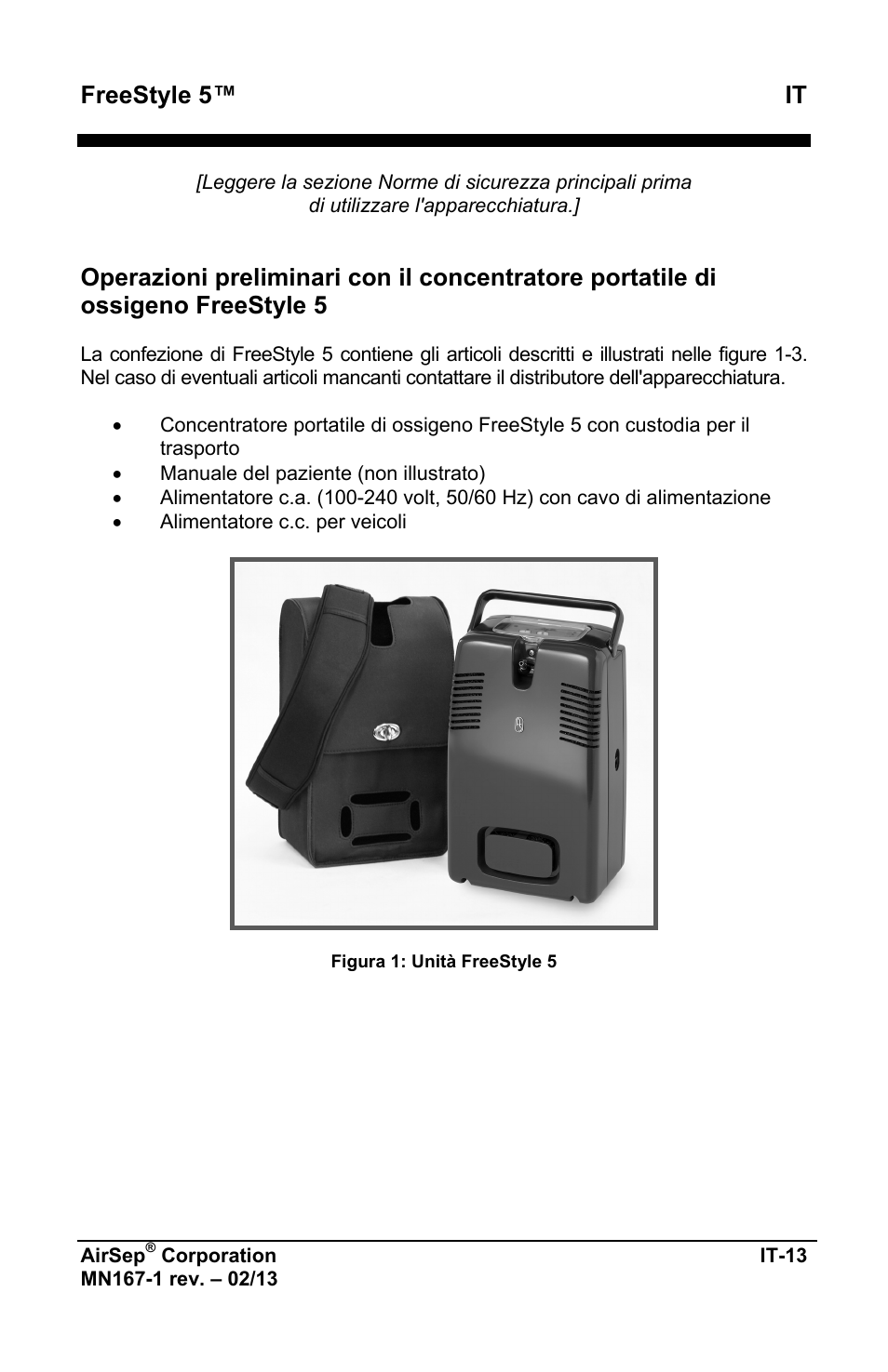 Freestyle 5™ it | AirSep MN167-1 User Manual | Page 255 / 520