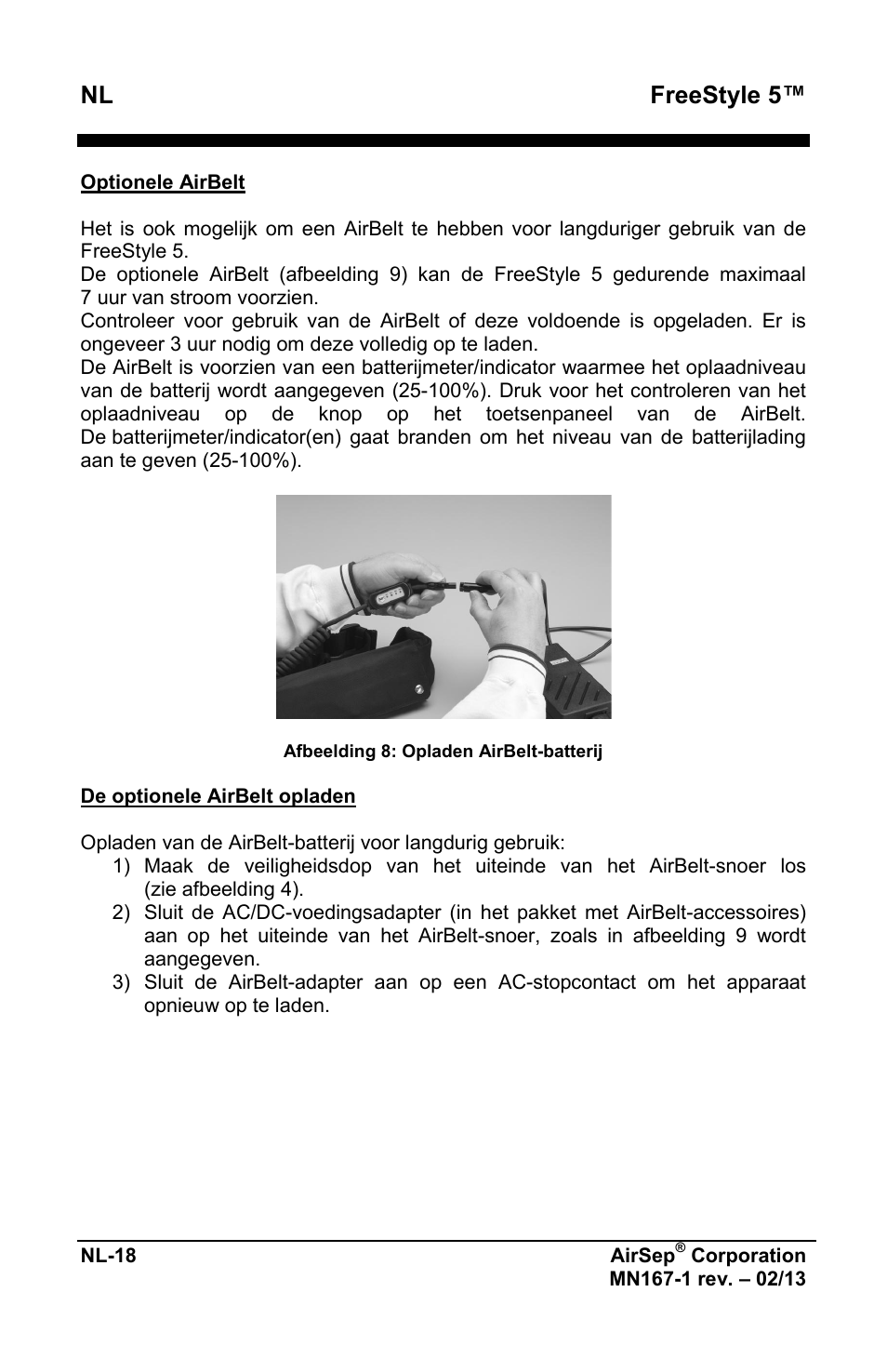 Freestyle 5 | AirSep MN167-1 User Manual | Page 308 / 520