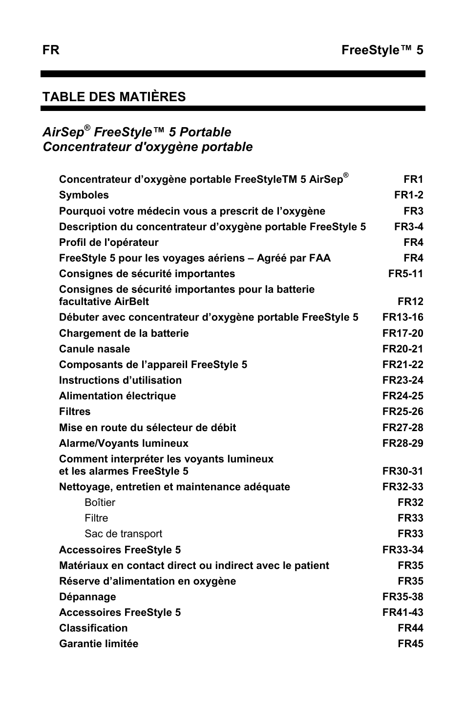 AirSep MN167-1 User Manual | Page 4 / 520