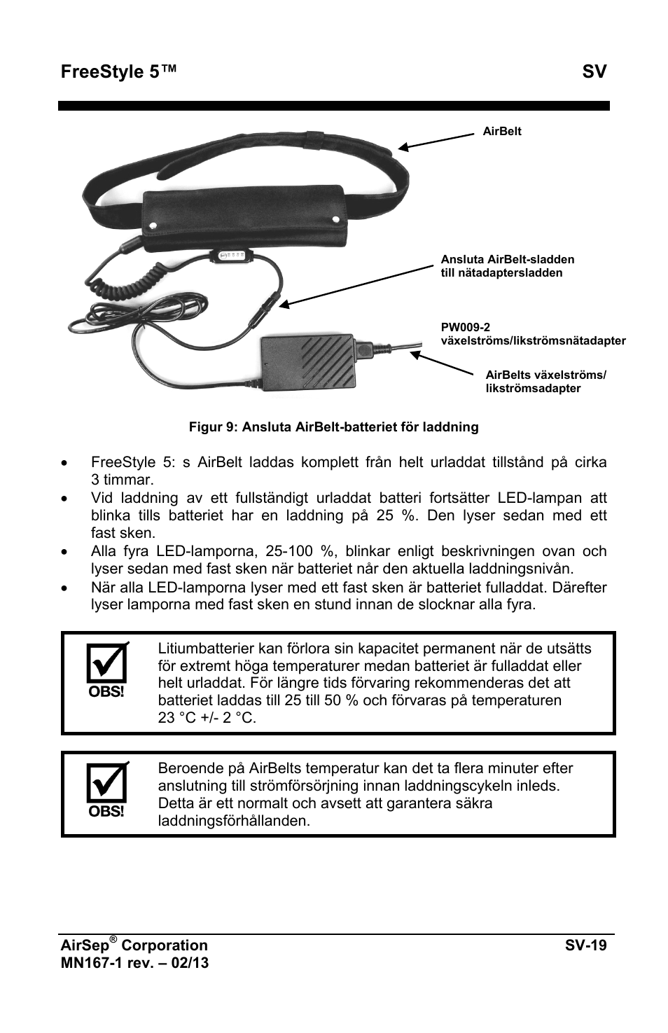 Freestyle 5™ sv | AirSep MN167-1 User Manual | Page 401 / 520