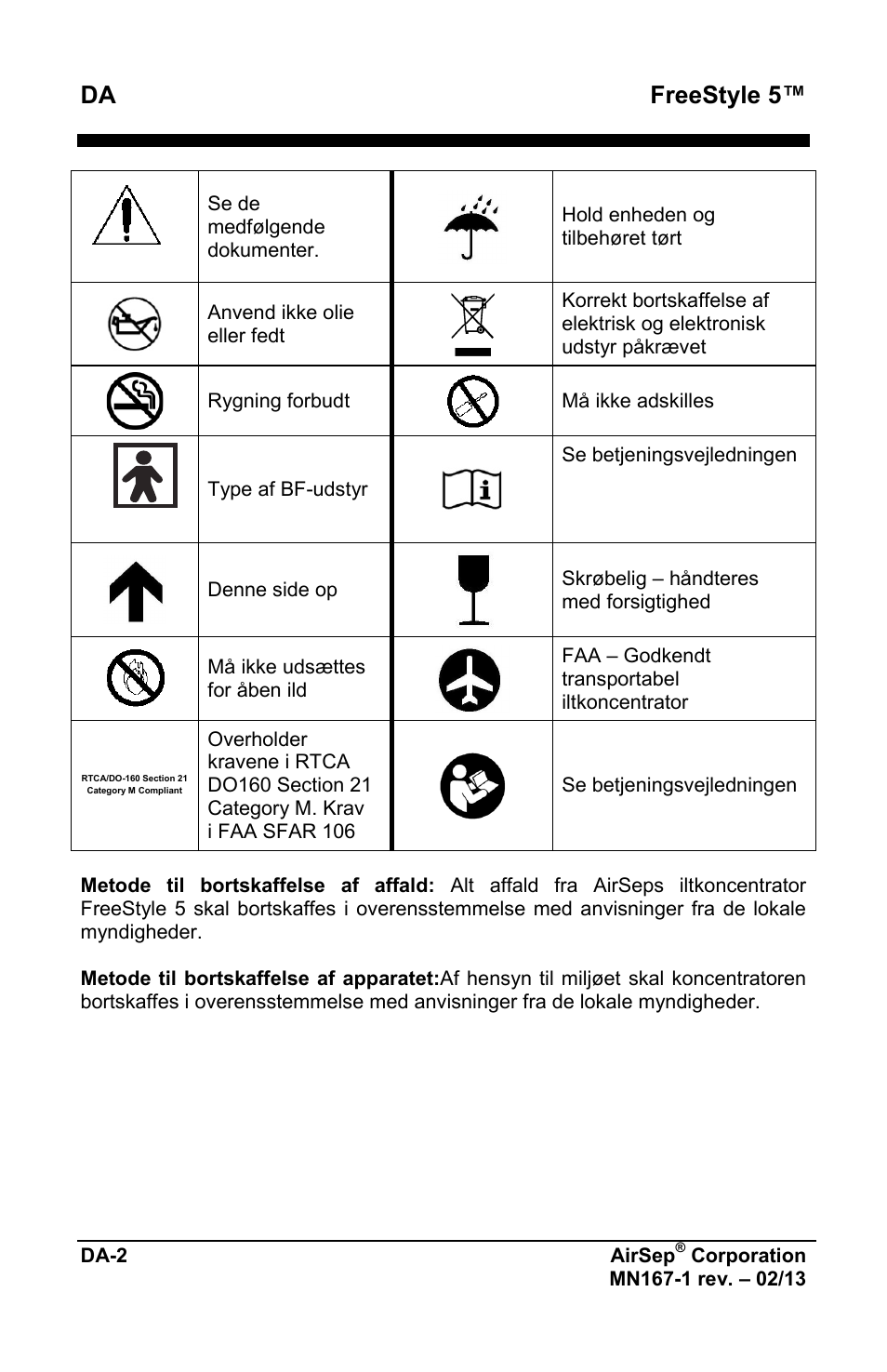 Freestyle 5 | AirSep MN167-1 User Manual | Page 430 / 520