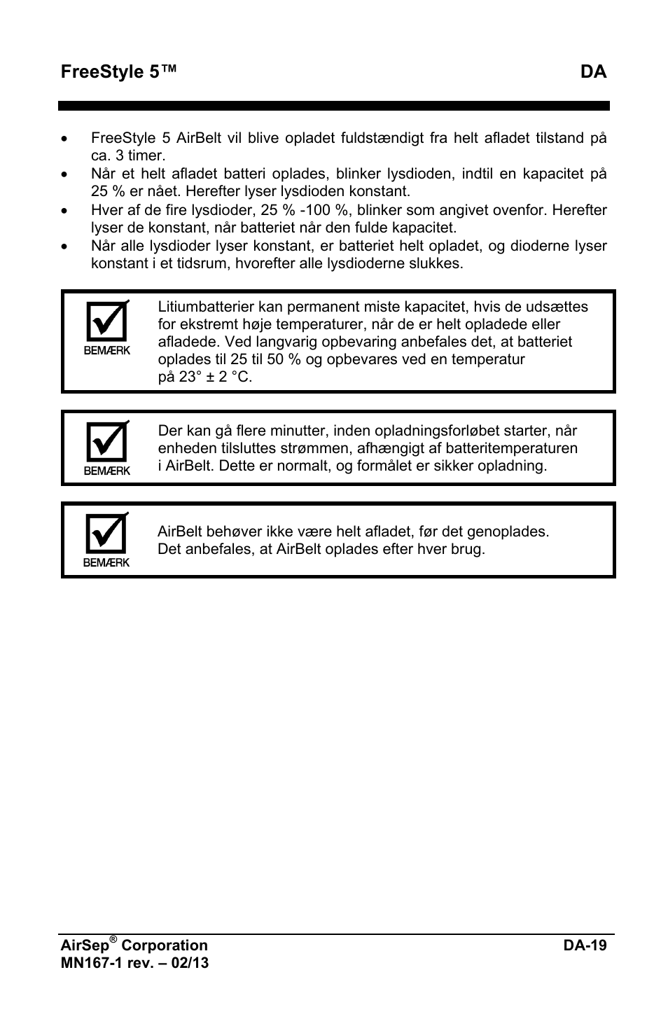 Freestyle 5™ da | AirSep MN167-1 User Manual | Page 447 / 520