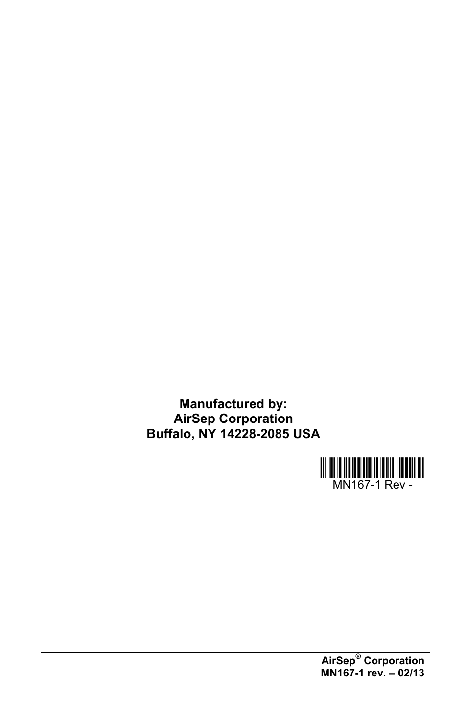 Mn167-1_-m | AirSep MN167-1 User Manual | Page 520 / 520