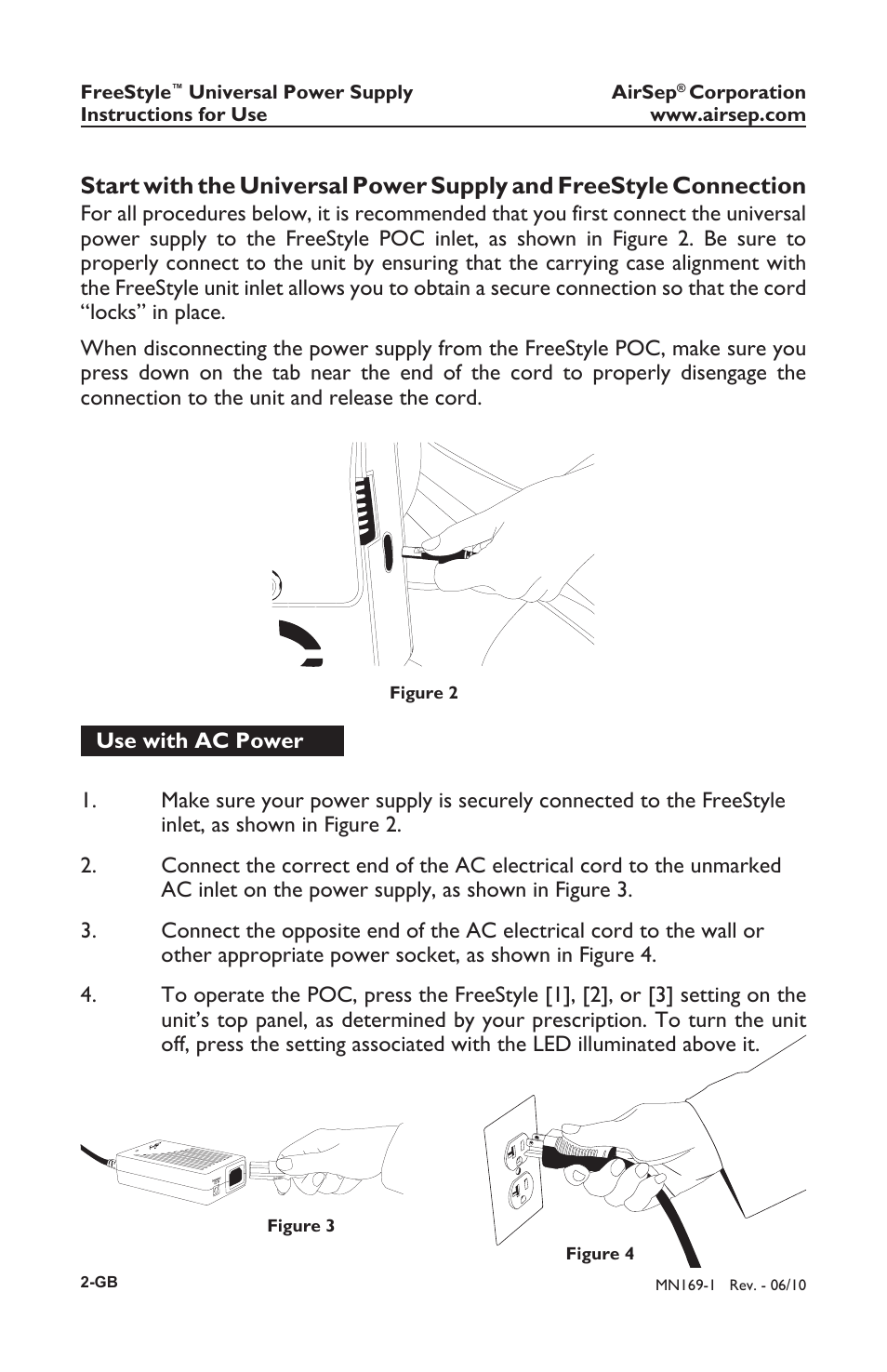 AirSep MN169-1 User Manual | Page 18 / 40