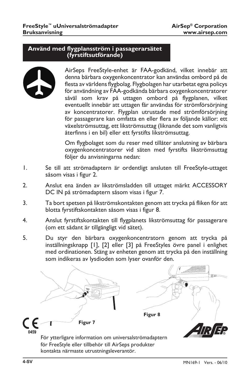 AirSep MN169-1 User Manual | Page 36 / 40