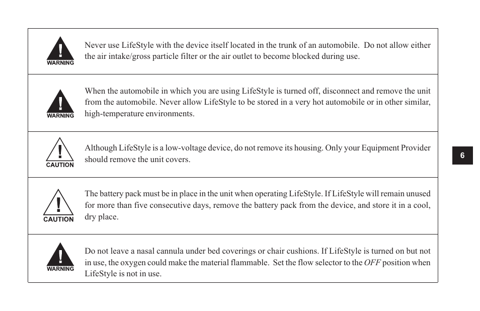 AirSep MN104-1 D User Manual | Page 10 / 40