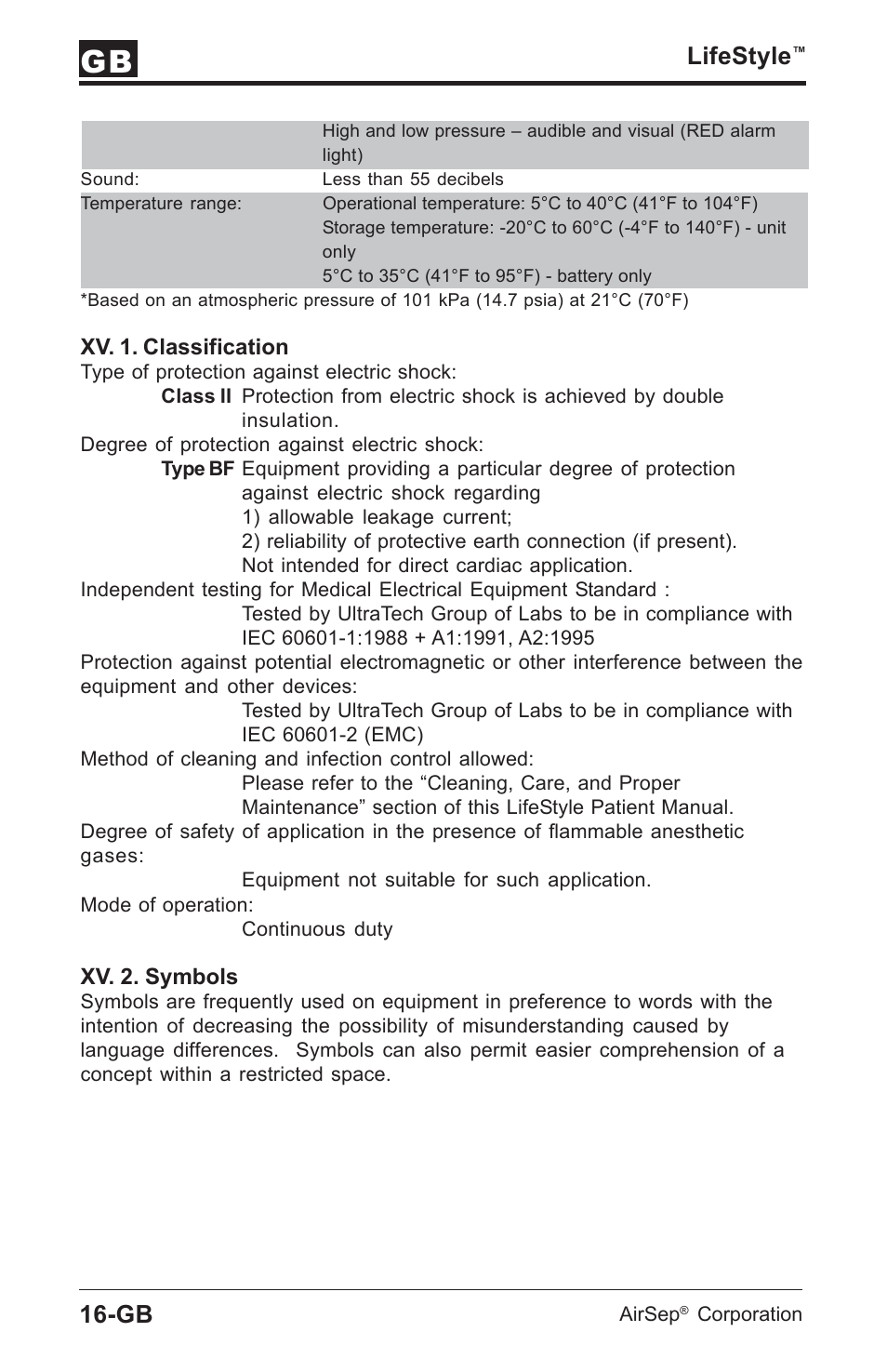 Lifestyle | AirSep MN112-1 User Manual | Page 106 / 208