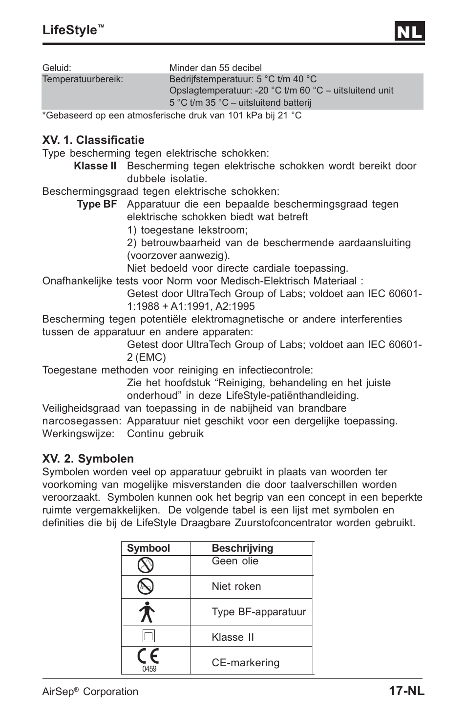 Lifestyle | AirSep MN112-1 User Manual | Page 147 / 208