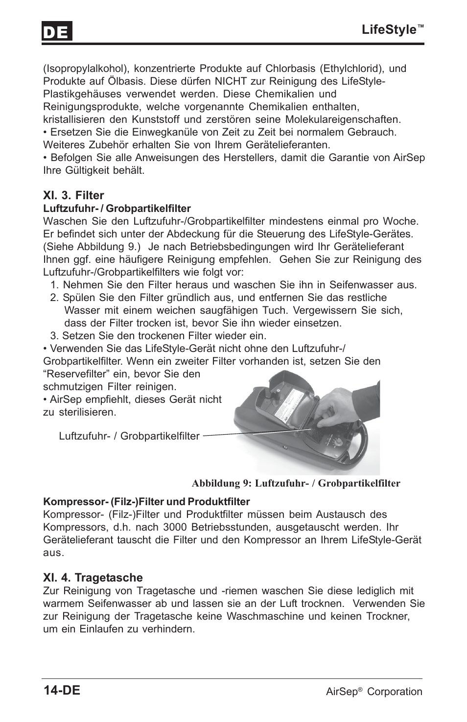 Lifestyle | AirSep MN112-1 User Manual | Page 40 / 208