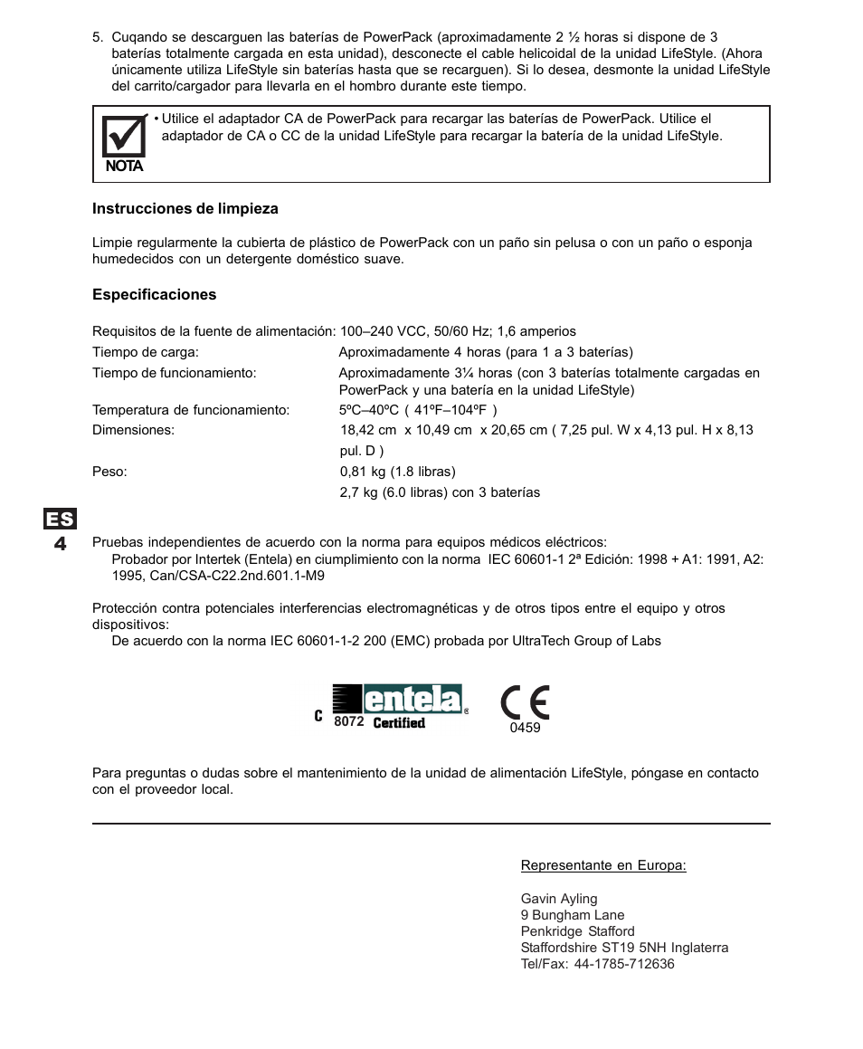 AirSep MN120-1 User Manual | Page 14 / 44